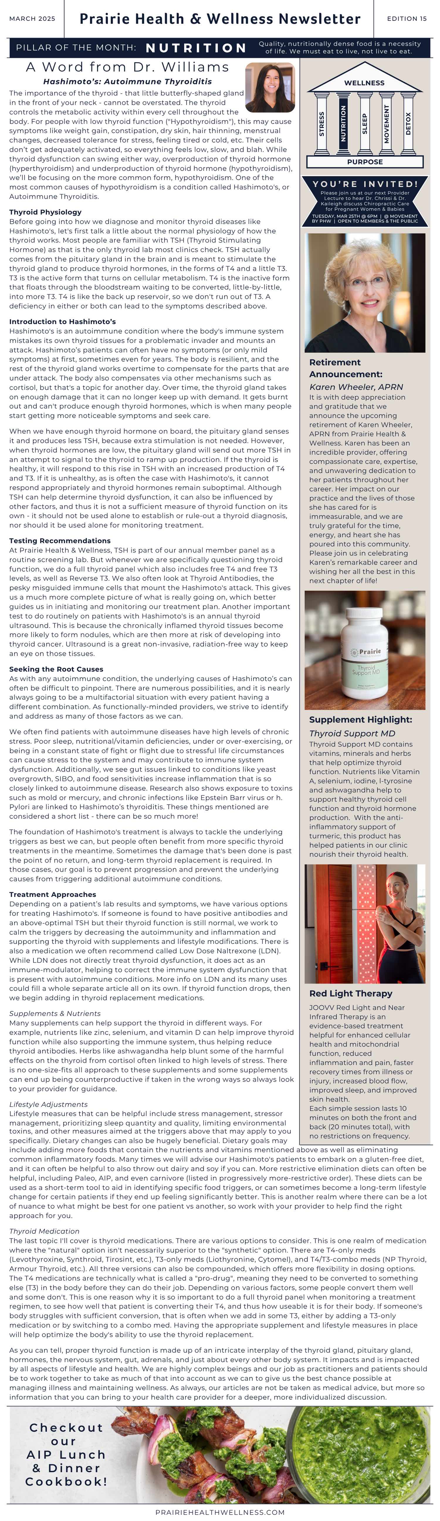 PHW Newsletter Edition 15
