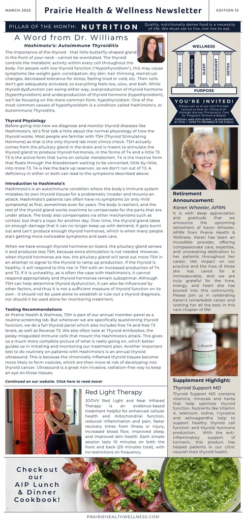 PHW Newsletter - Edition 15