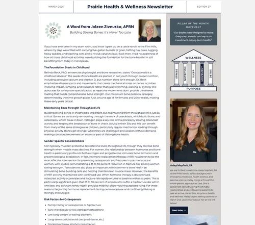 PHW Newsletter - Edition 27