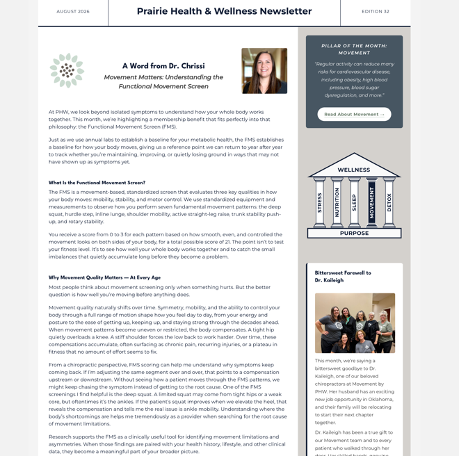 PHW Newsletter - Edition 32