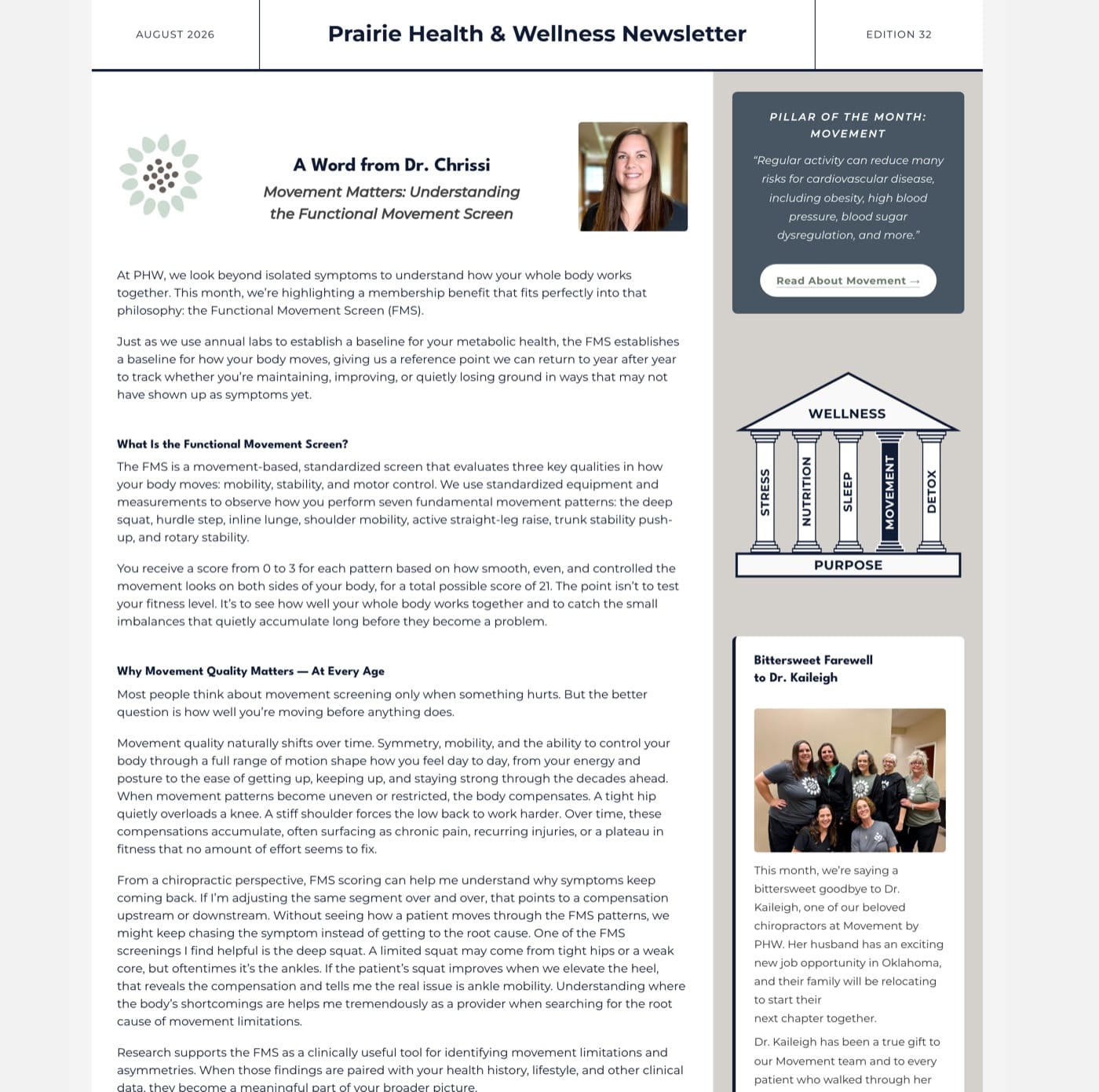 PHW Newsletter - Edition 32