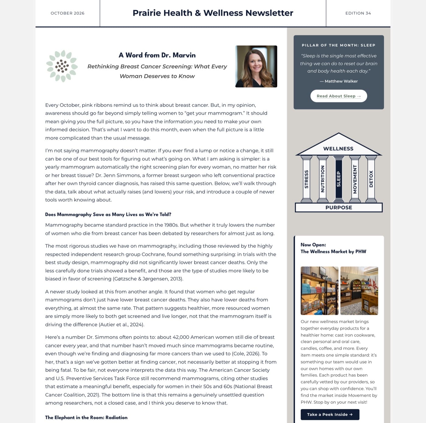 PHW Newsletter - Edition 34